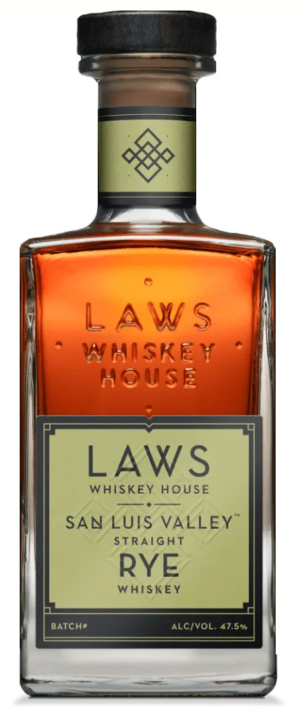 A.D. Laws San Luis Valley Straight Rye Whiskey 750Ml 1