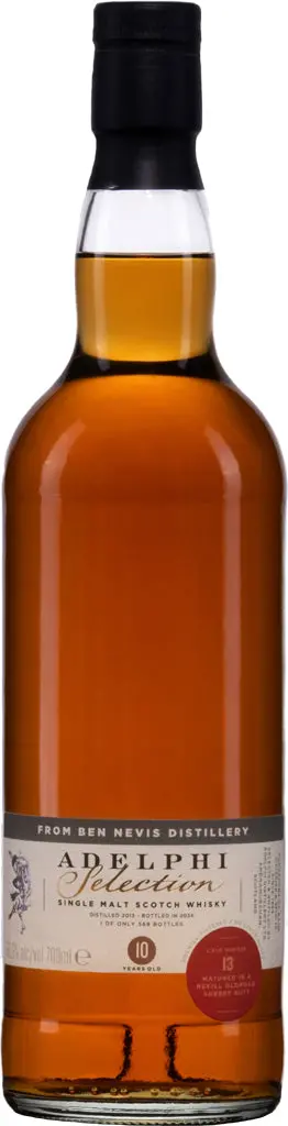 Adelphi Ben Nevis 2013 10 Year Old Single Malt Whisky 700Ml 1