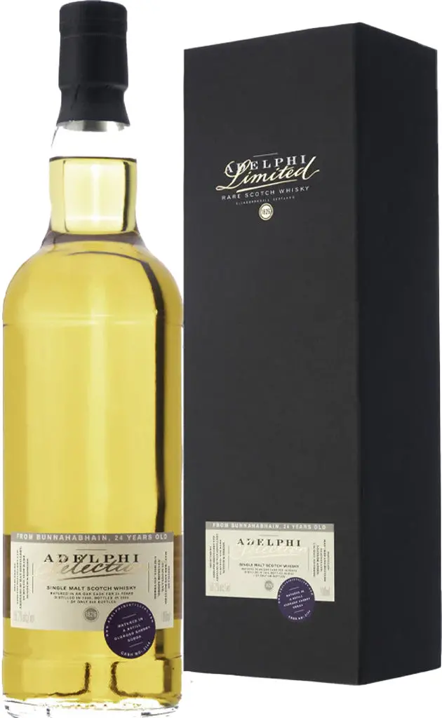 Adelphi Bunnahabhain 1998 24 Year Old Single Malt Scotch Whisky 700Ml 1