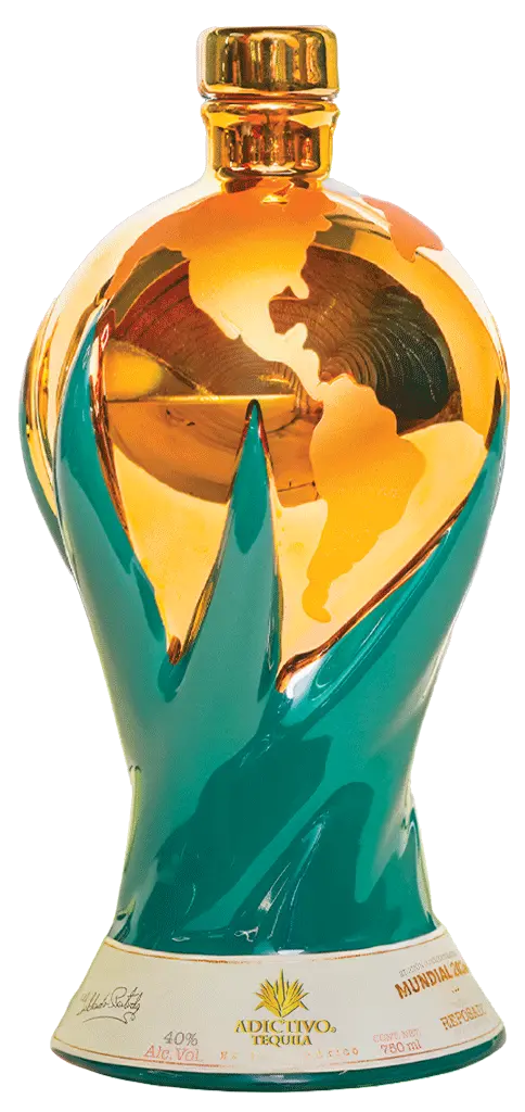 Adictivo Tequila Doble Reposado 2026 Soccer Edition 750Ml 1