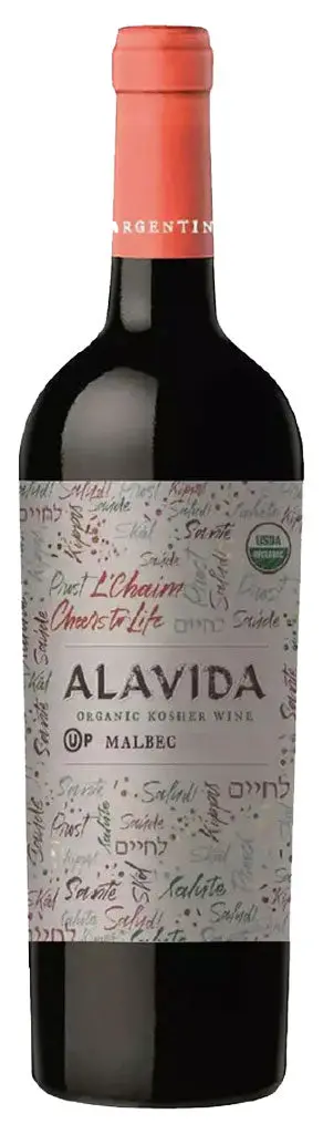 Alavida Organic Kosher Malbec 750Ml 1