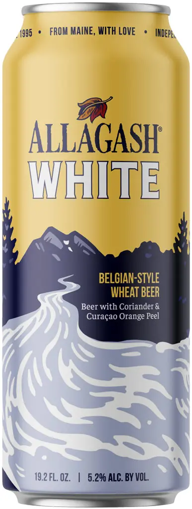 Allagash White 19.2Oz Can 1