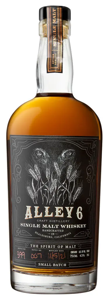 Alley 6 Single Malt Whiskey 750Ml 1