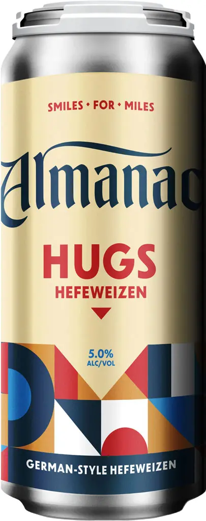 Almanac Hugs Hefeweizen 16Oz Can 1