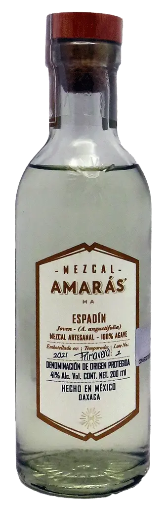 Amaras Mezcal Joven Espadin 200Ml 1