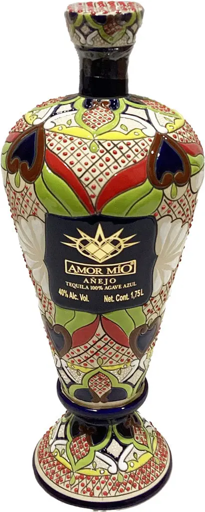 Amor Mio Tequila Anejo Ceramic 1.75L 1