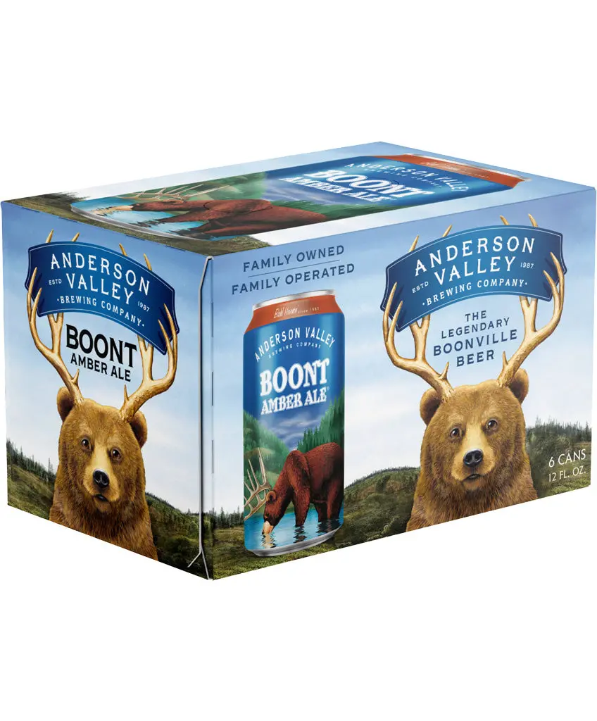 Anderson Valley Boont Amber 6Pk Cans 1