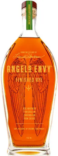 Angel's Envy Rye Whiskey Finished In Caribbean Rum Cask 750Ml 1
