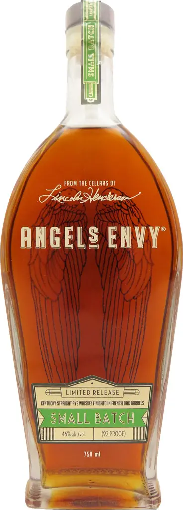 Angel's Envy Small Batch Rye Whiskey Finished In French Oak Barrel 750Ml 1
