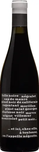 Anne Arbeau On L'appelle Negrette 2022 750Ml 1