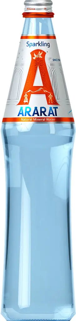 Ararat (Blue) Sparkling Mineral Water 600Ml 1