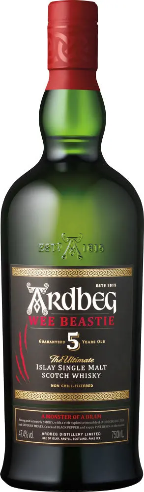 Ardbeg Wee Beastie 5 Year Old Single Malt Whisky 750Ml 1