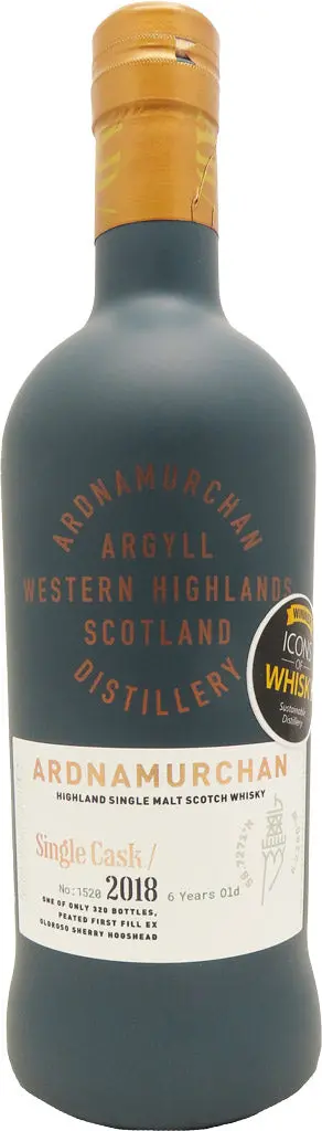 Ardnamurchan Single Cask 1520 Single Malt Whiskey 6 Year Old 700Ml 1