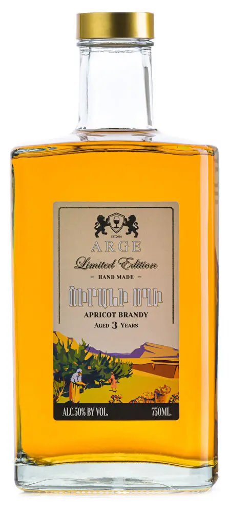 Arge Apricot Armenian Brandy 3Yr 750Ml 1