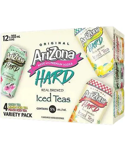 Arizona Hard Tea Variety 12Pk Cans 1
