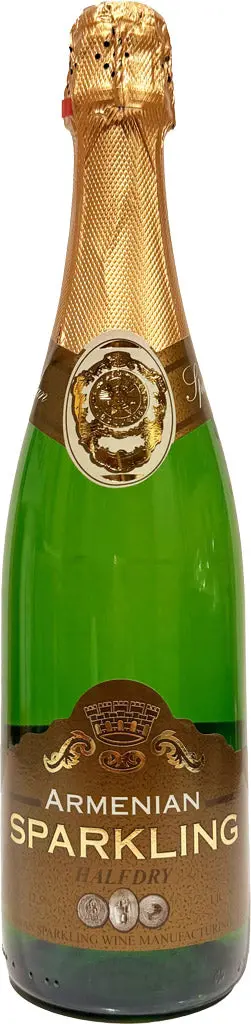 Armenian Sparkling Wine Half-Dry 750Ml 1