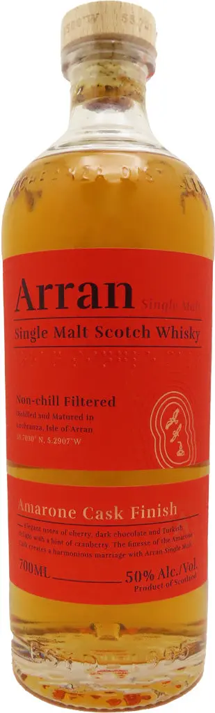 Arran Amarone Cask Single Malt Whisky 700Ml 1