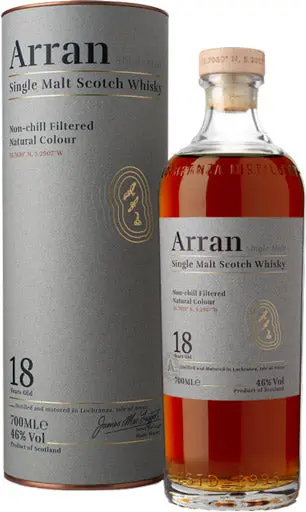 Arran Malt 18 Year Old Single Malt Whisky 700Ml 1