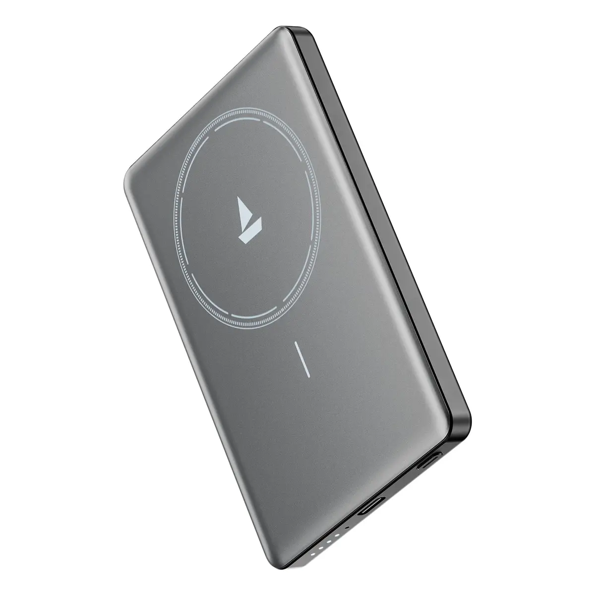 Boat Energyshroom Magnacharge Air | 4800Mah Ultra-Slim Magnetic Wireless Power Bank With 15W Wireless Charging 1
