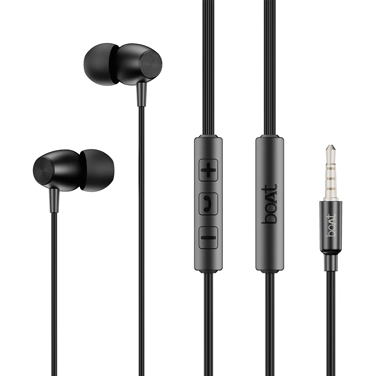 Bassheads 55 | Wired Earphones With 10Mm Drivers, Metallic Buds, In-Line Mic & Lightweight Design 1