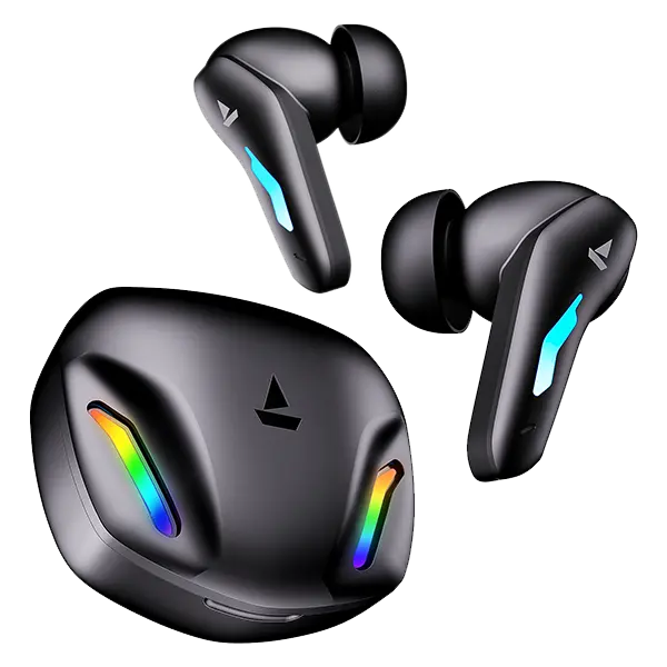 Boat Immortal 100 | Bluetooth Gaming Wireless Earbuds With Beast™ Mode, Iwp Technology, Enx™ Technology, 30 Hours Playback 2