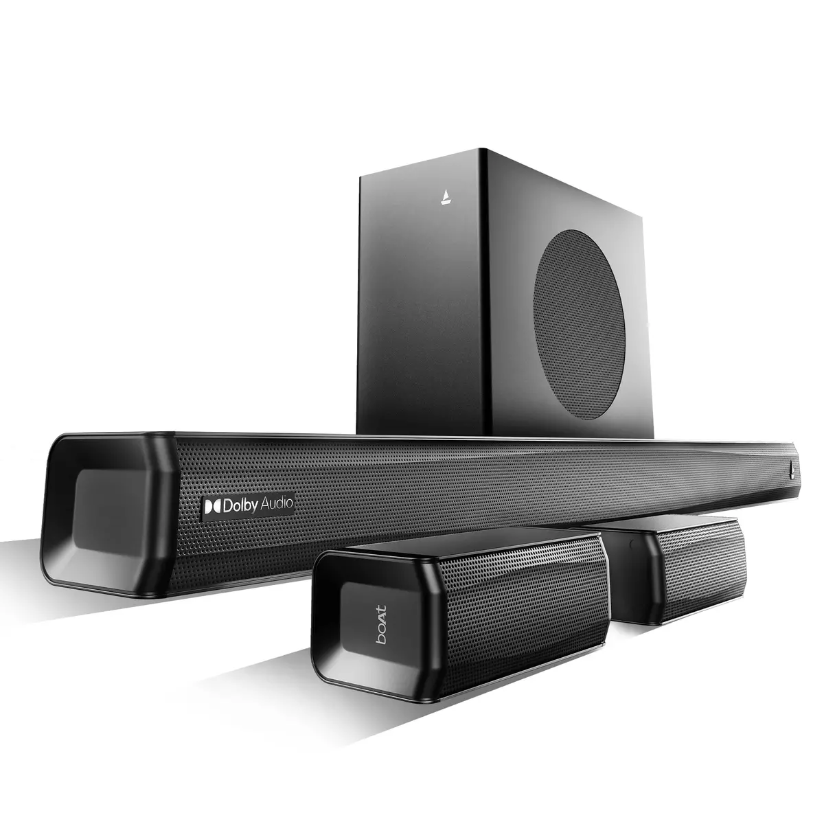 Boat Aavante Prime 5.1 7050D | 700W 5.1 Channel Soundbar With Dolby Audio, Wireless Subwoofer, Rear Satellites & Signature Sound 1