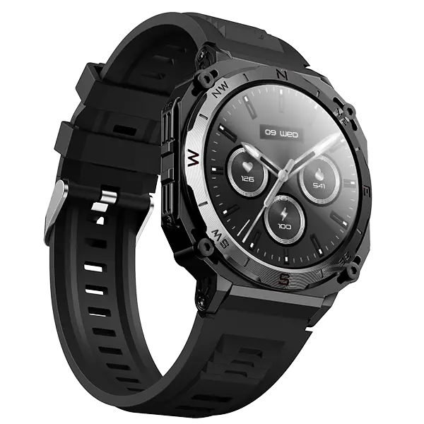 Boat Enigma X500 | Smartwatch With 1.43" (3.63 Cm) Amoled Round Display, Bt Calling, 100+ Watch Faces, 100+ Sports Modes 1
