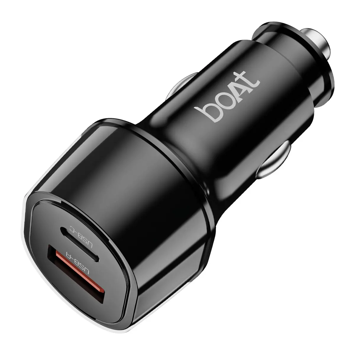 Boat Car Charger 55W | Dual Port Fast Car Charger With 55W Output, Smart Ic Protection & Auto Detect Charging 1
