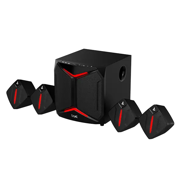 Boat Blitz 2000 Pro | Bluetooth Speaker With 160W Rms Boat Signature Sound, 4.1 Channel Surround Sound, Dynamic Rgb Lights 1