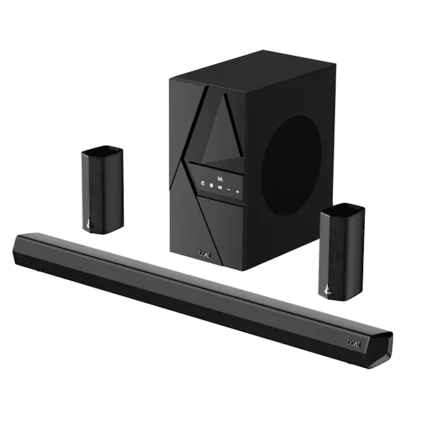 Boat Aavante Bar 3600 | 500W Bluetooth Soundbar, 5.1 Surround Sound System With Subwoofer And Wired Rear Speakers 1