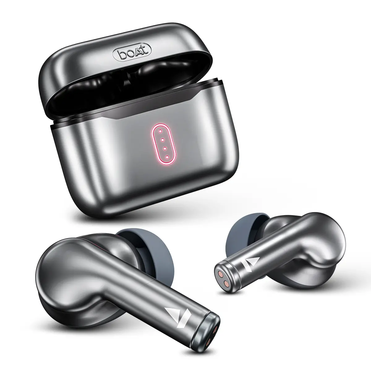 Boat Airdopes 141 Pro Buds | Wireless Earbuds With 60H Playback, Enx™ Technology, Sleek Metallic Finish, Bluetooth V5.3 1