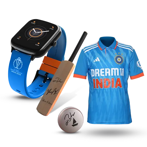 Boat Wave Style Call Icc Edition | 1.69" (4.29Cm) Hd Display Bluetooth Calling Smartwatch With Team India Jersey, Signed Cricket Bat & Signed Cricket Ball 1