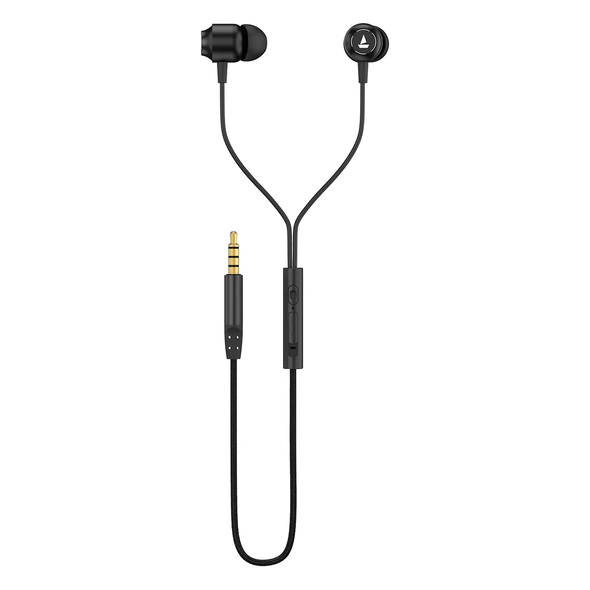 Bassheads 162V2 | Wired Earphone With 10Mm Drivers, Boat Signature Sound, Metallic Earbuds, Ergonomic Fit 1