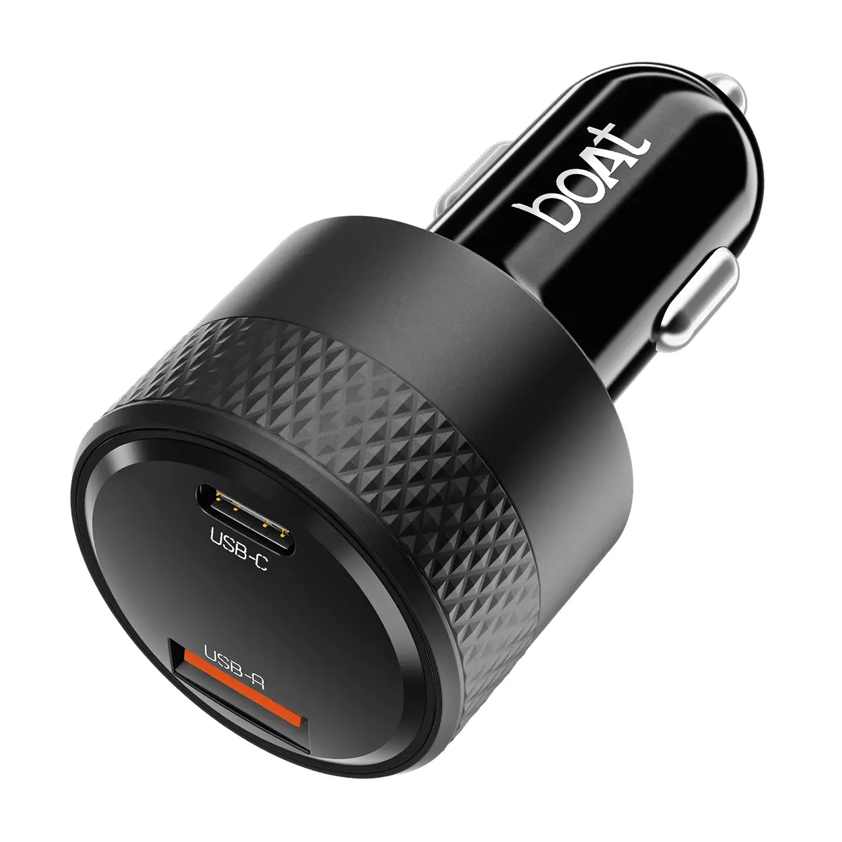 Boat 83W Fast Car Charger | 83W Dual-Port Car Charger With Qc, Pd & Pps, 12-Layer Smart Ic Protection 1