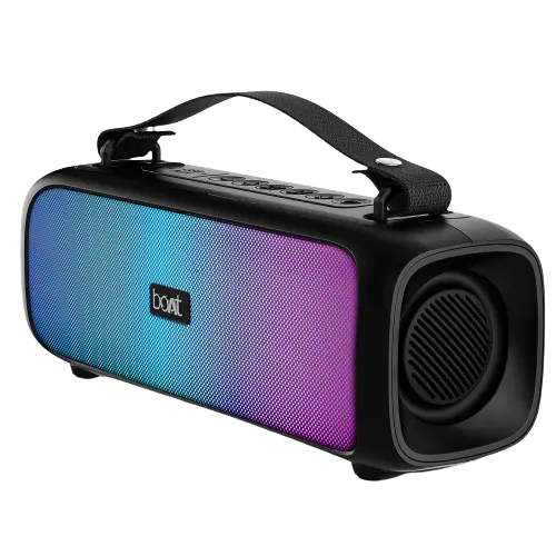 Boat Stone 580 | Portable Bluetooth Speaker With 12W Rms Stereo Sound, Bluetooth V5.1, Aux, And Usb 1
