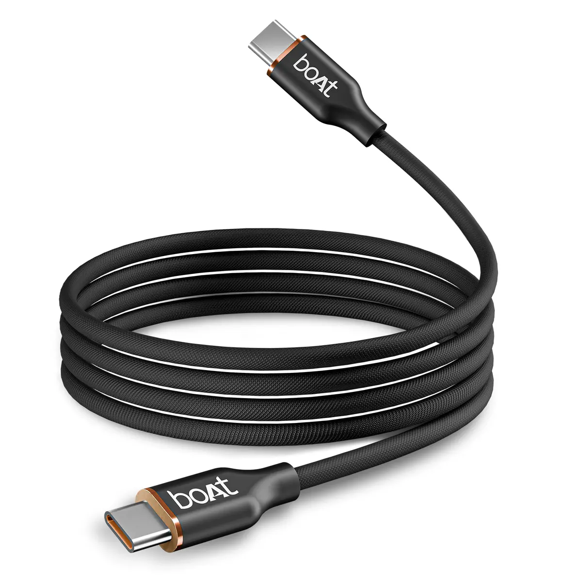 Boat Type C C800 Magna Cable | Charging Cable With 3A Fast Charging, Tangle-Free Cable, 480 Mbps Data Sync, 10,000+ Bends Lifespan 1