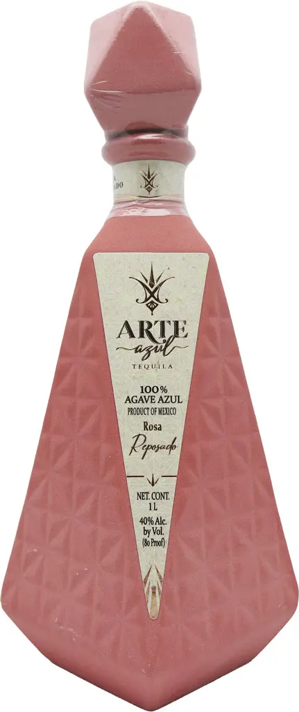 Arte Azul Tequila Rosa Reposado Ceramic 1L 1