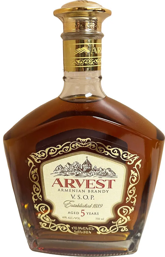 Arvest Vsop 5 Year Old Armenian Brandy 750Ml 1