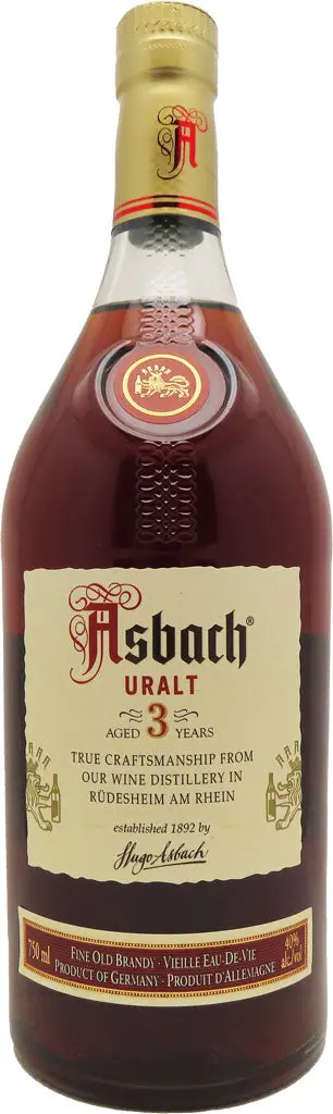Asbach Uralt Brandy 3 Year Old 750Ml 1