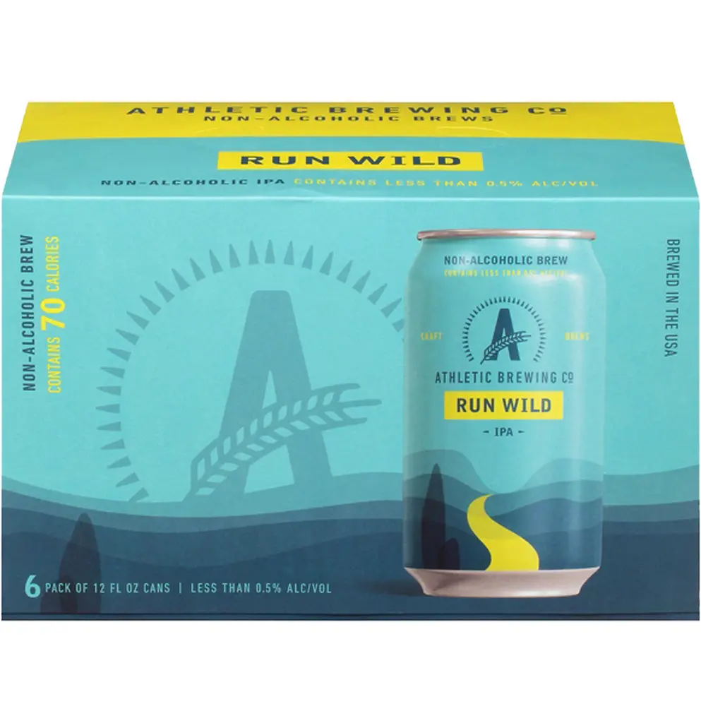 Athletic Non-Alcoholic Run Wild Ipa 6Pk Cans 1