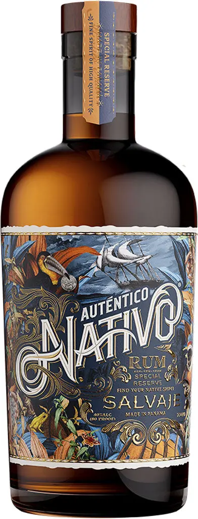 Autentico Nativo Salvaje Special Reserve Rum 750Ml 1