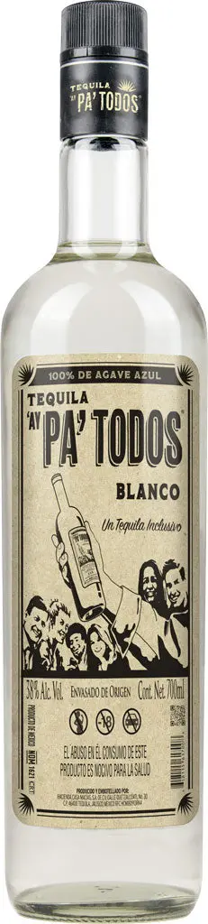 Pa'todos Tequila Blanco 1L 1
