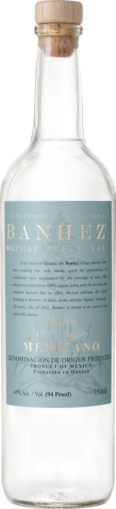 Banhez Mexicano Mezcal Joven 750Ml 1