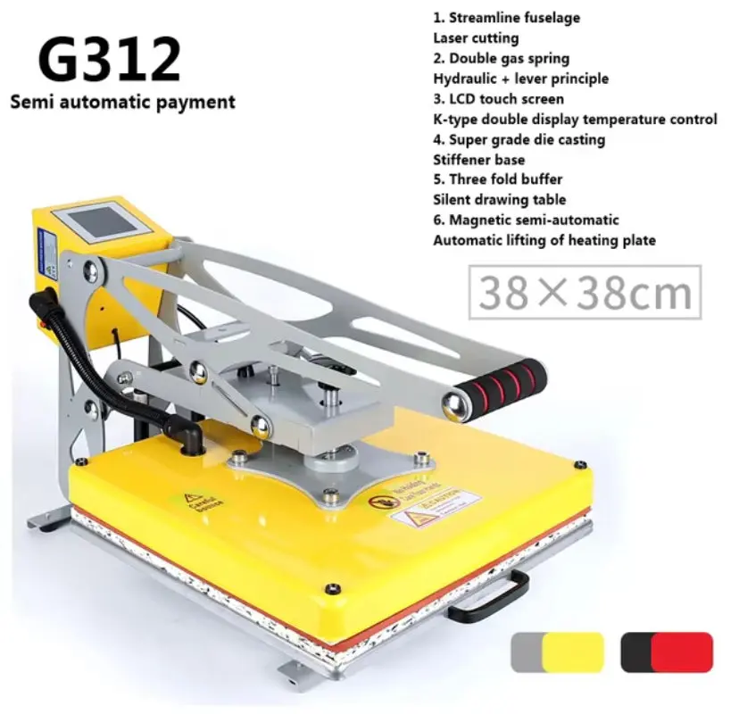 38*38Cm Hydraulic Heat Press Machine 1