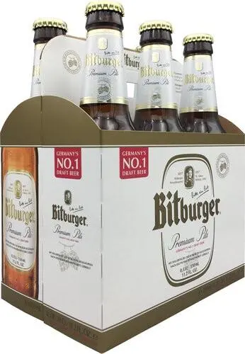 Bitburger Premium 6Pk Btls 1
