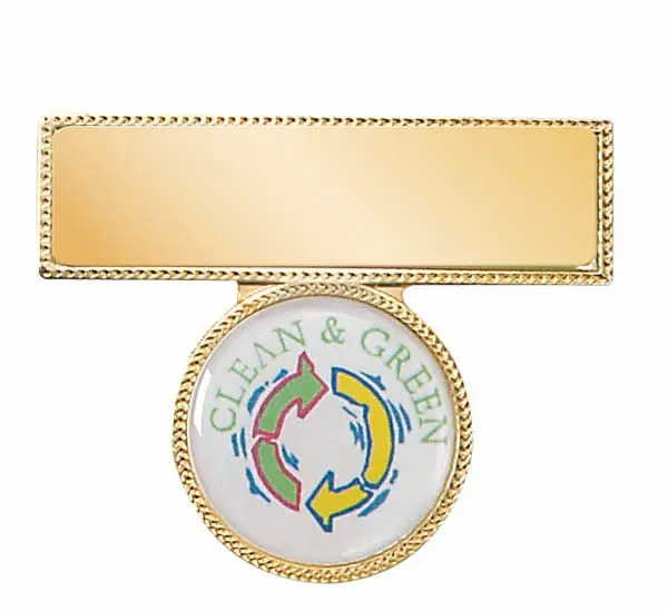 Badge Metal With Logo 1