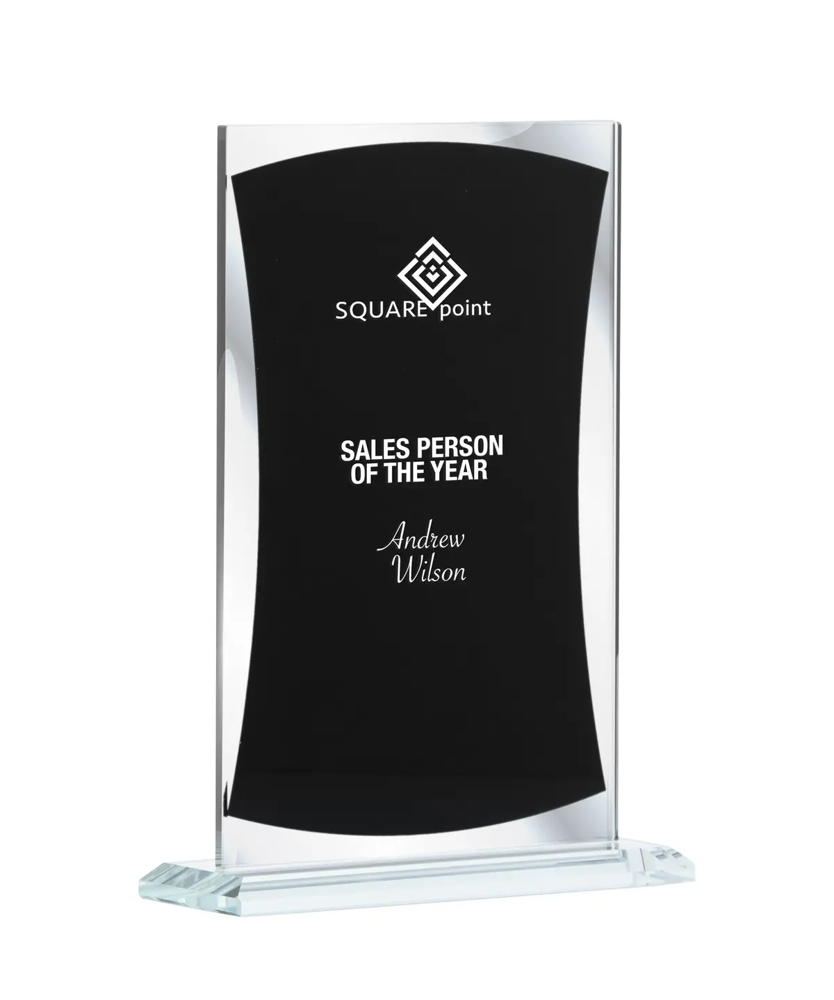 Black Silver Mirror - Rectangle 1