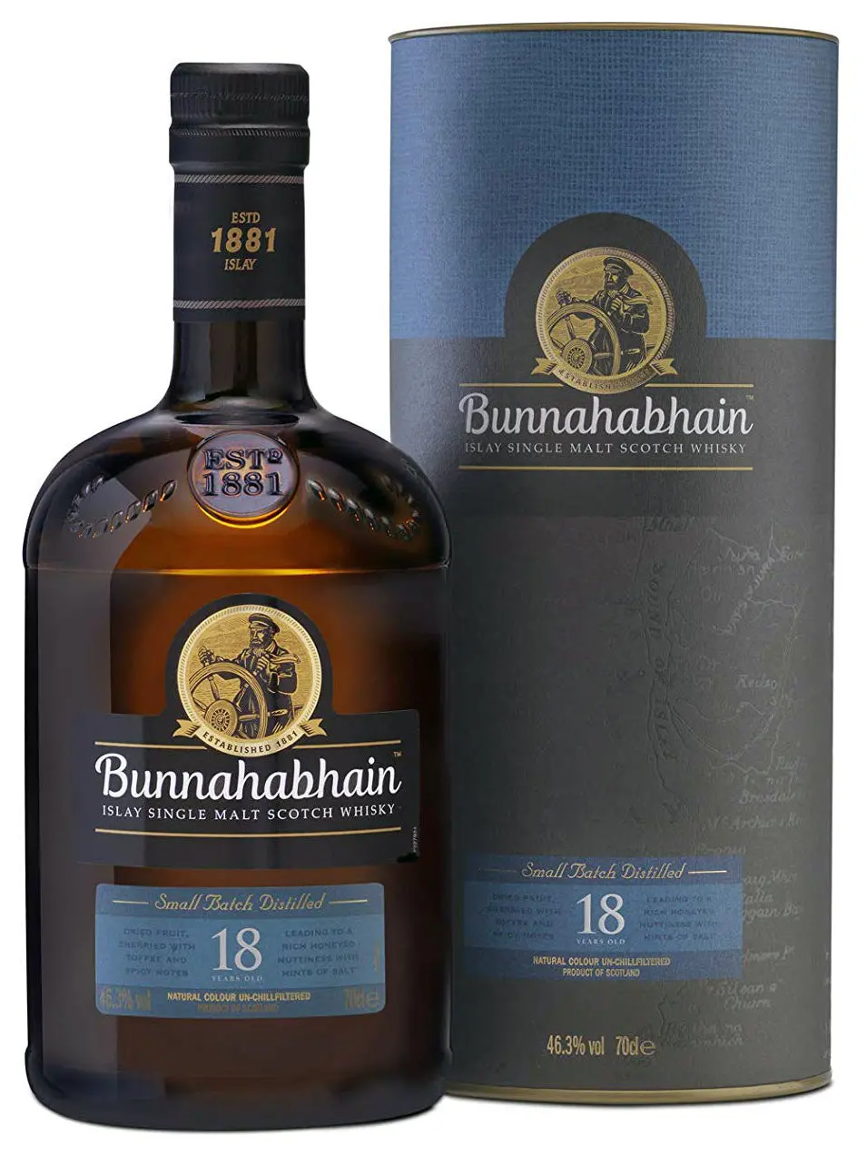 Bunnahabhain 18 Year Old Single Malt Whisky 750Ml 1