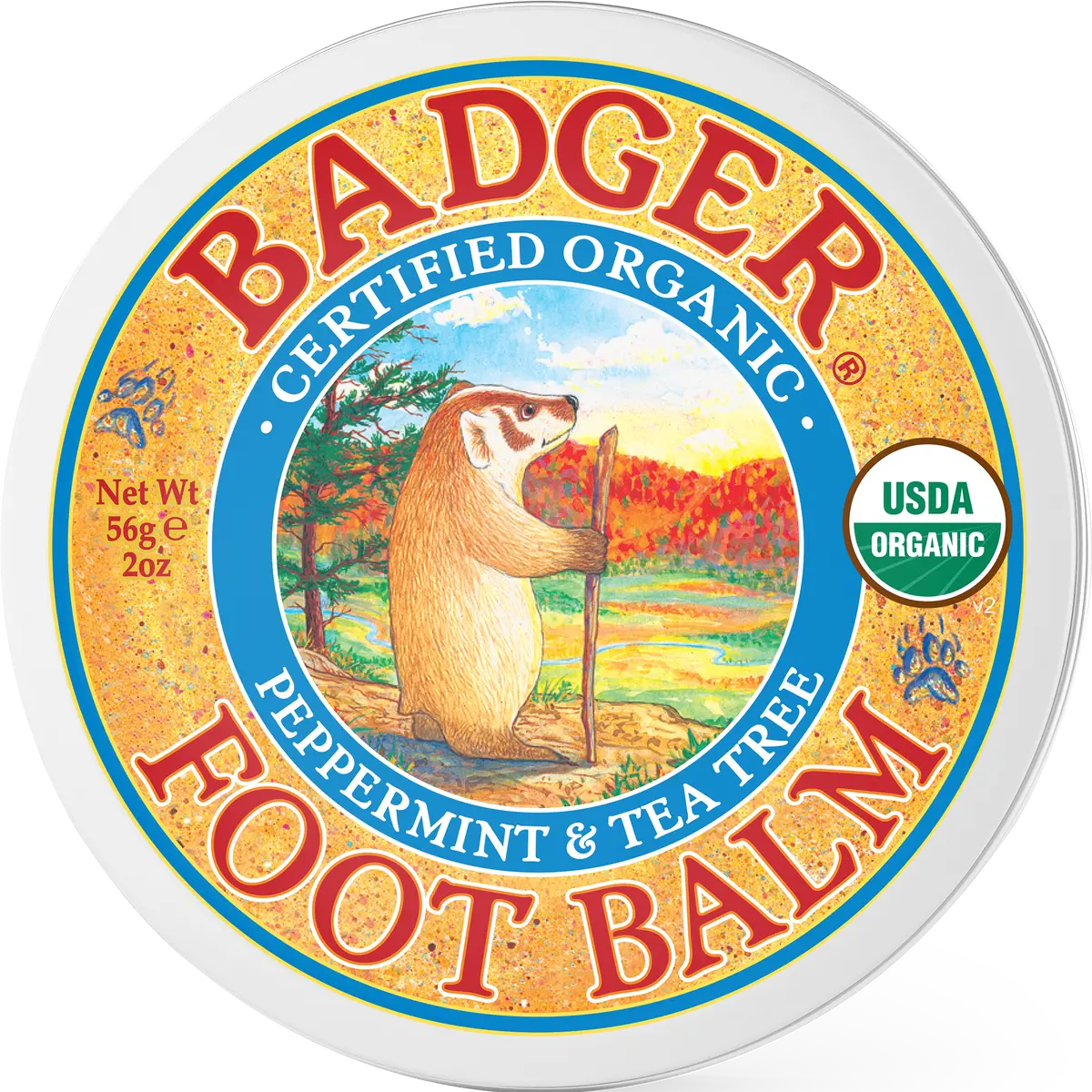 ‍Badger® 2Oz Foot Balm (100% Off) 1