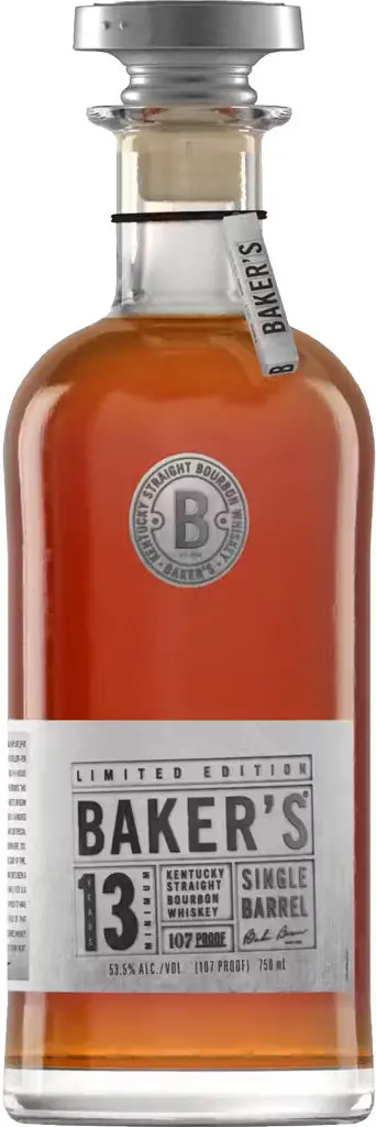 Baker's Bourbon Single Barrel Kentucky Bourbon 13 Year Old 107 Proof750ml 1